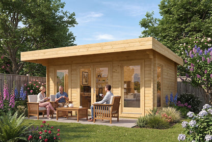 Yorick Garden Office interior workspace view