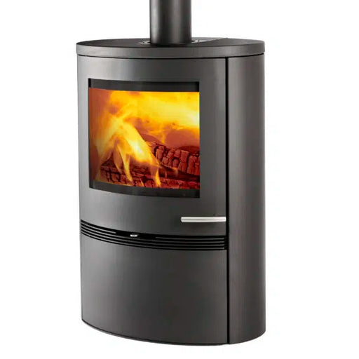 TermaTech TT22H Contemporary Wood Burning Stove 7.5kW Black
