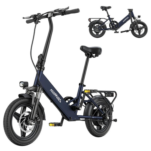 HillMiles Mile 1 36V 250W Electric Bicycle with 14-Inch Tires and 60KM Range