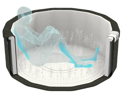 Lay-Z-Spa Oslo AirJet 6 Person Inflatable Hot Tub WiFi