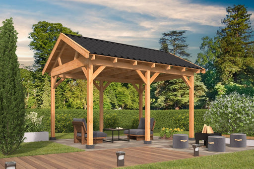Aldgate Wooden Gazebo 4.75 x 3.94m