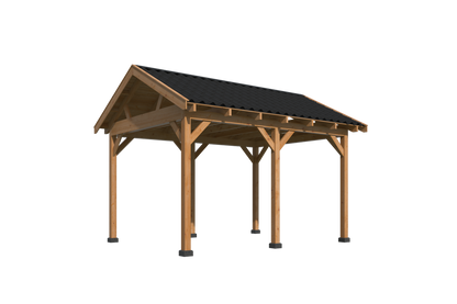 Tuin Aldgate Wooden Gazebo 4.75m x 3.94m — Roof Structure Detail | The Warm Living