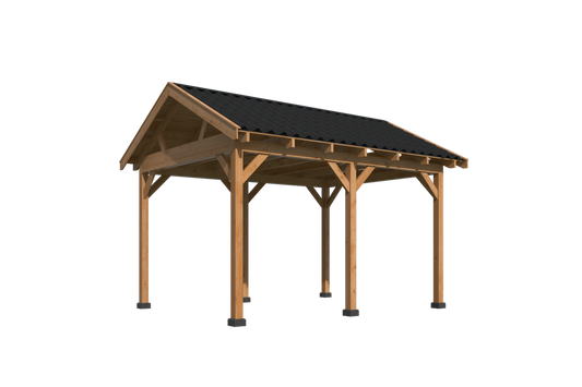 Tuin Aldgate Wooden Gazebo 4.75m x 3.94m — Roof Structure Detail | The Warm Living