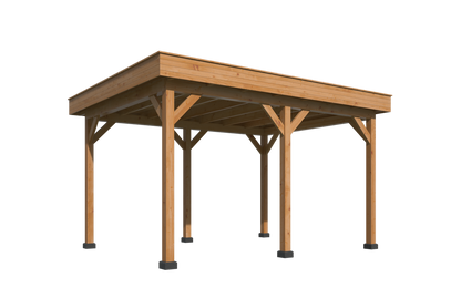 Alec Modern Gazebo pent roof detail