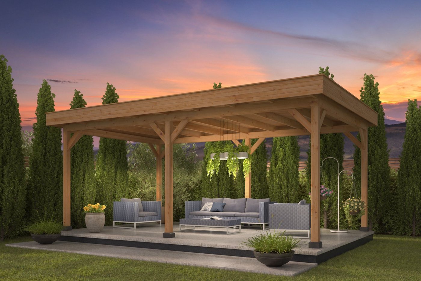 Alena Gazebo 6.75m x 4.3m
