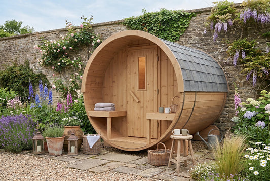 Anio Sauna Barrel Ø2.05m x 2.5m | Garden Sauna