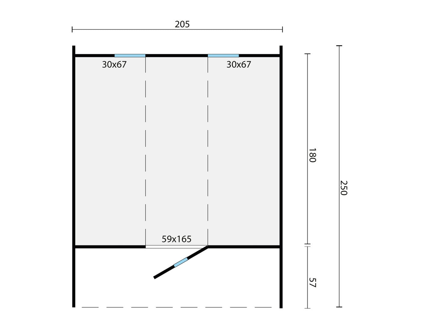Anio Sauna Barrel Ø2.05m x 2.5m | Garden Sauna