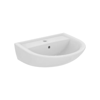 Armitage Shanks Sandringham 21 Wall Hung Basin 550mm Wide - 1 Tap Hole