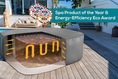 Award winning EnergySense thermal hot tub cover