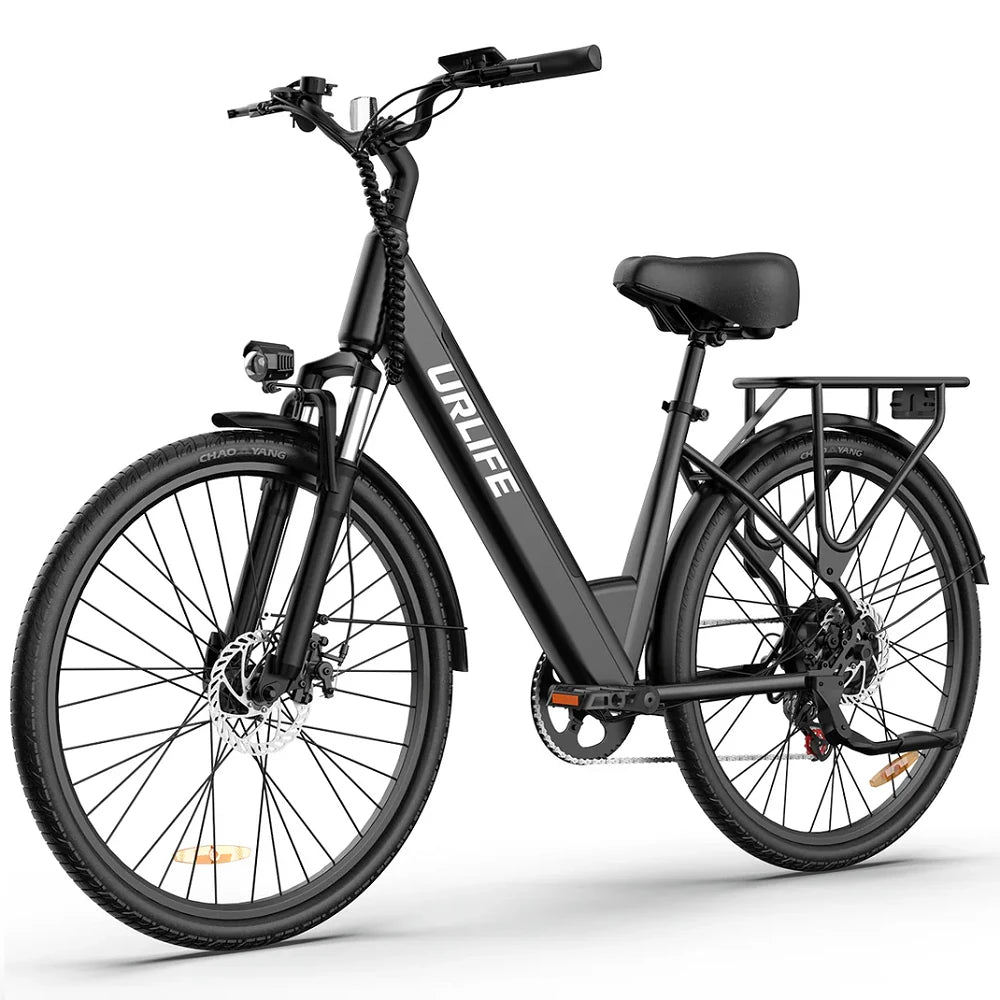 URLIFE E26 36V 250W Electric Bike with 26-inch Tires and 80KM Range