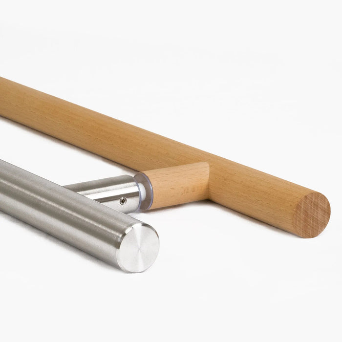 Beech Sauna Door Handle - Guardsman Style Handle