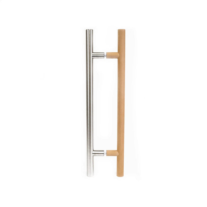 Beech Sauna Door Handle - Guardsman Style Handle