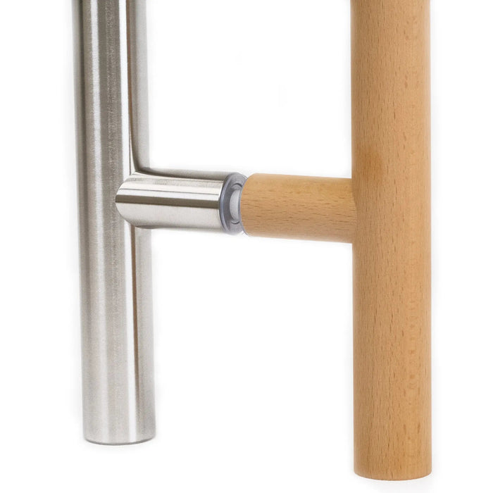 Beech Sauna Door Handle - Guardsman Style Handle