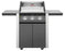 BeefEater 1600E Series - 3 Burner BBQ & Side Burner Trolley