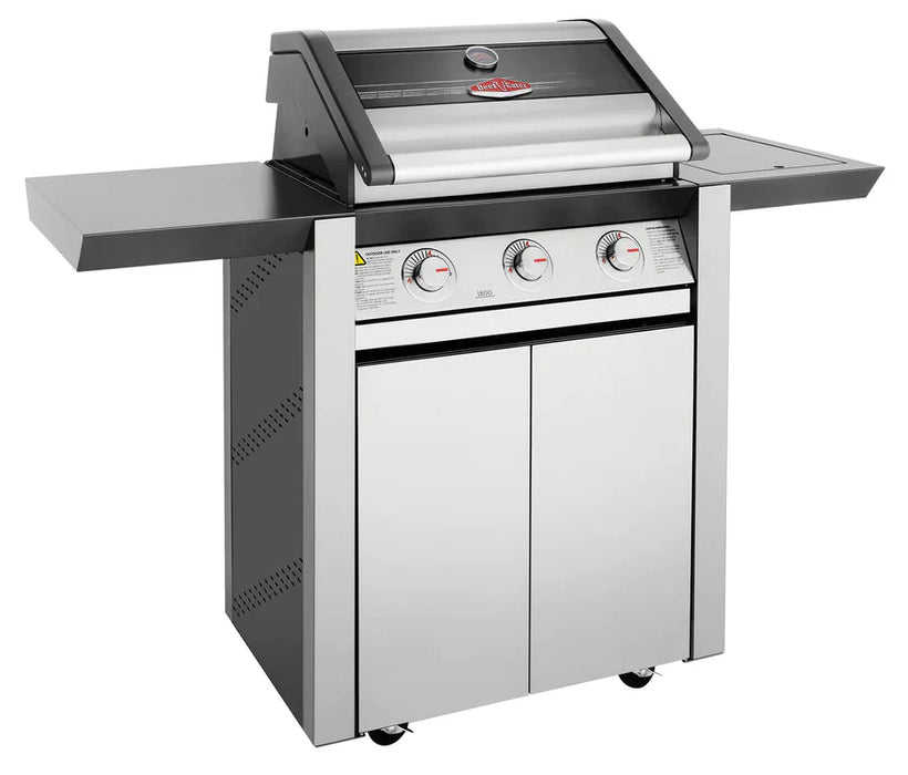 BeefEater 1600S Series - 4 Burner BBQ & Side Burner Trolley