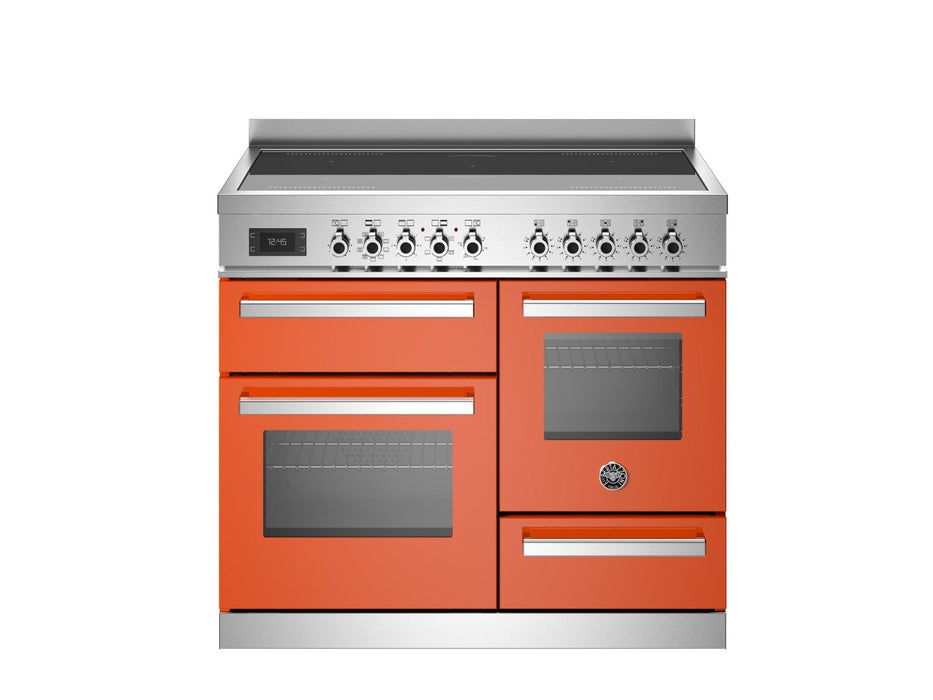 Bertazzoni Professional Series 100cm Range Cooker XG Oven Induction Gloss Orange