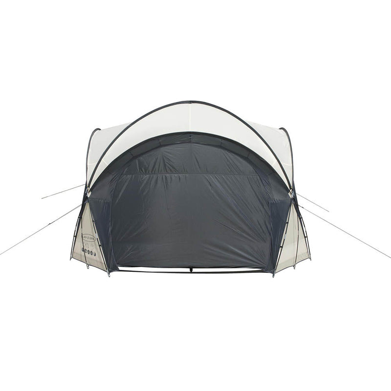 Gazebo dome fabric doors detail