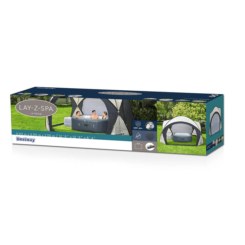 Gazebo dome enclosure with carry bag packaging