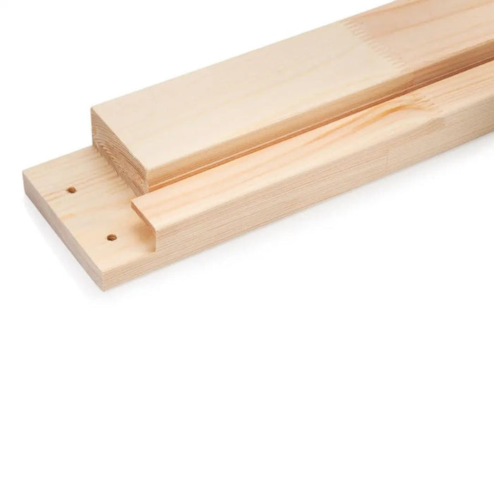 Bronze Glass Sauna Door with Pine Frame and Bronze Hinges (Standard)