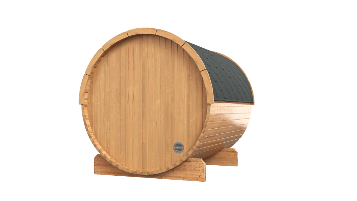 SAUNAONES® Barrel Sauna Serenity Nature Air 1