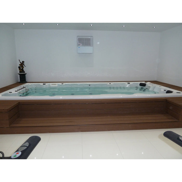 Canadian Spa 16ft Swim Spa 19HP-Jet 7-Person XTrainer