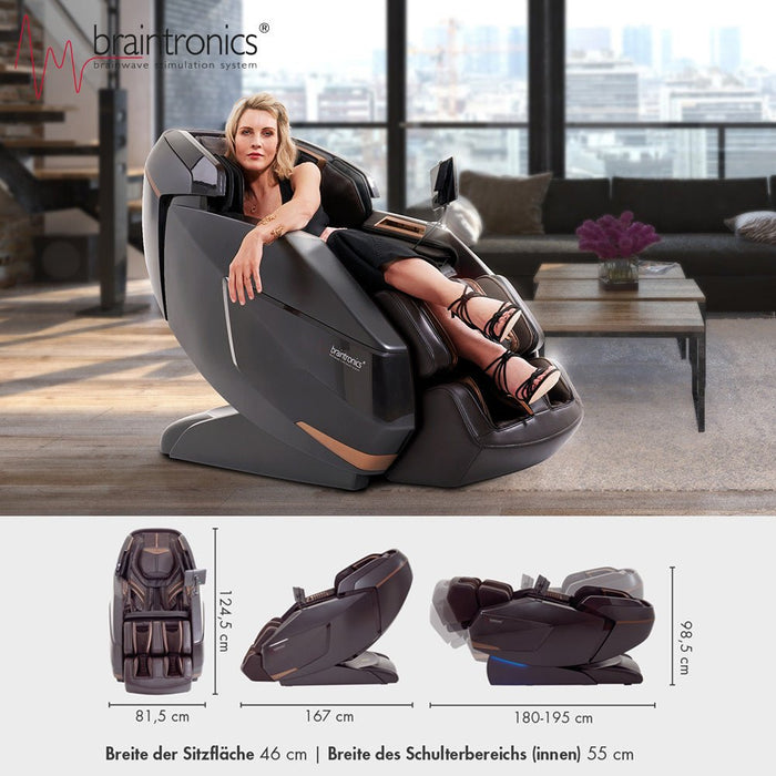 Casada Titan Massage Chair w/ A.I Body Scan & Braintonics