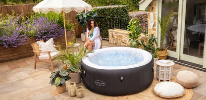 Lay-Z-Spa Oslo AirJet 6 Person Inflatable Hot Tub WiFi