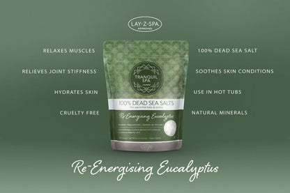 Tranquil Spa Dead Sea Salts Eucalyptus hot tub soak