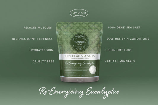 Tranquil Spa Dead Sea Salts Eucalyptus hot tub soak