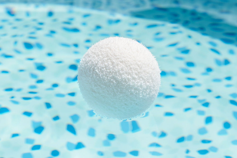 ClearWater AbsorbaBall reusable pool oil absorber close-up