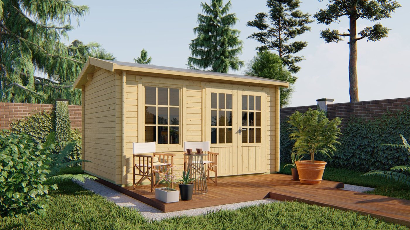 Chloe Log Cabin 4m x 3m