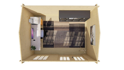 Chloe Log Cabin 4m x 3m