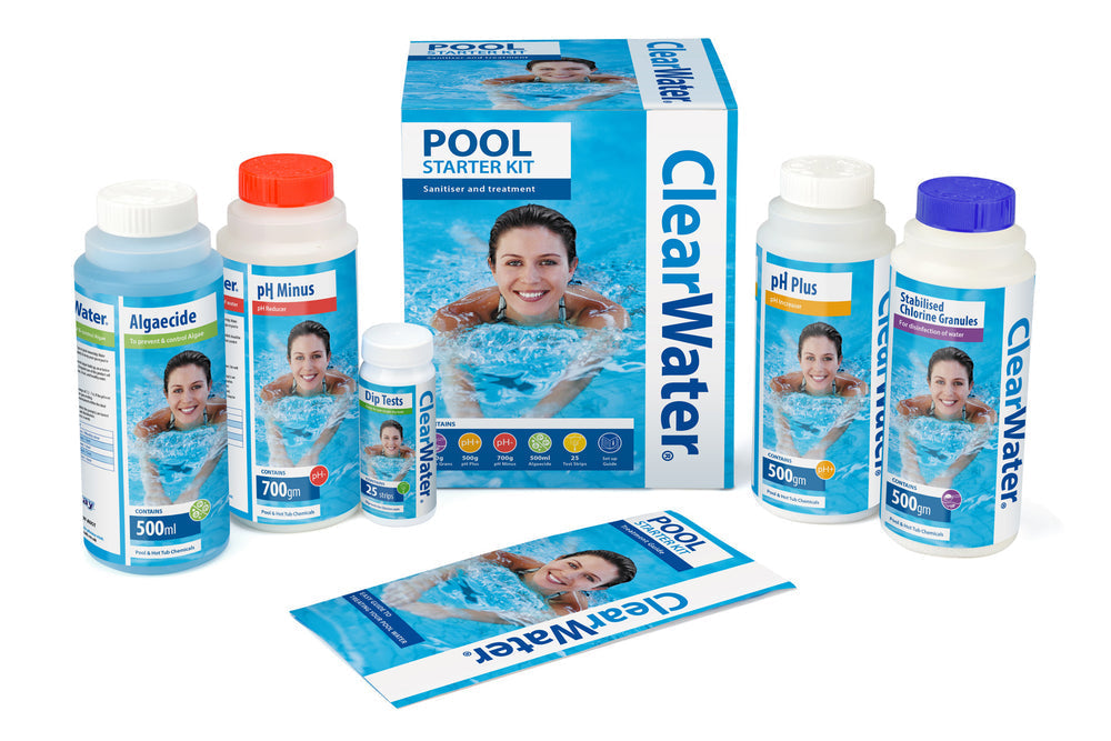 ClearWater Pool & Ice Bath Chemical Starter Kit
