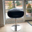 Cocoon Pedestal Smokeless Bioethanol Fire Matte Black with Steel Pedestal