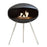 Cocoon Terra Smokeless Bioethanol Fire Matte Black with Steel Legs