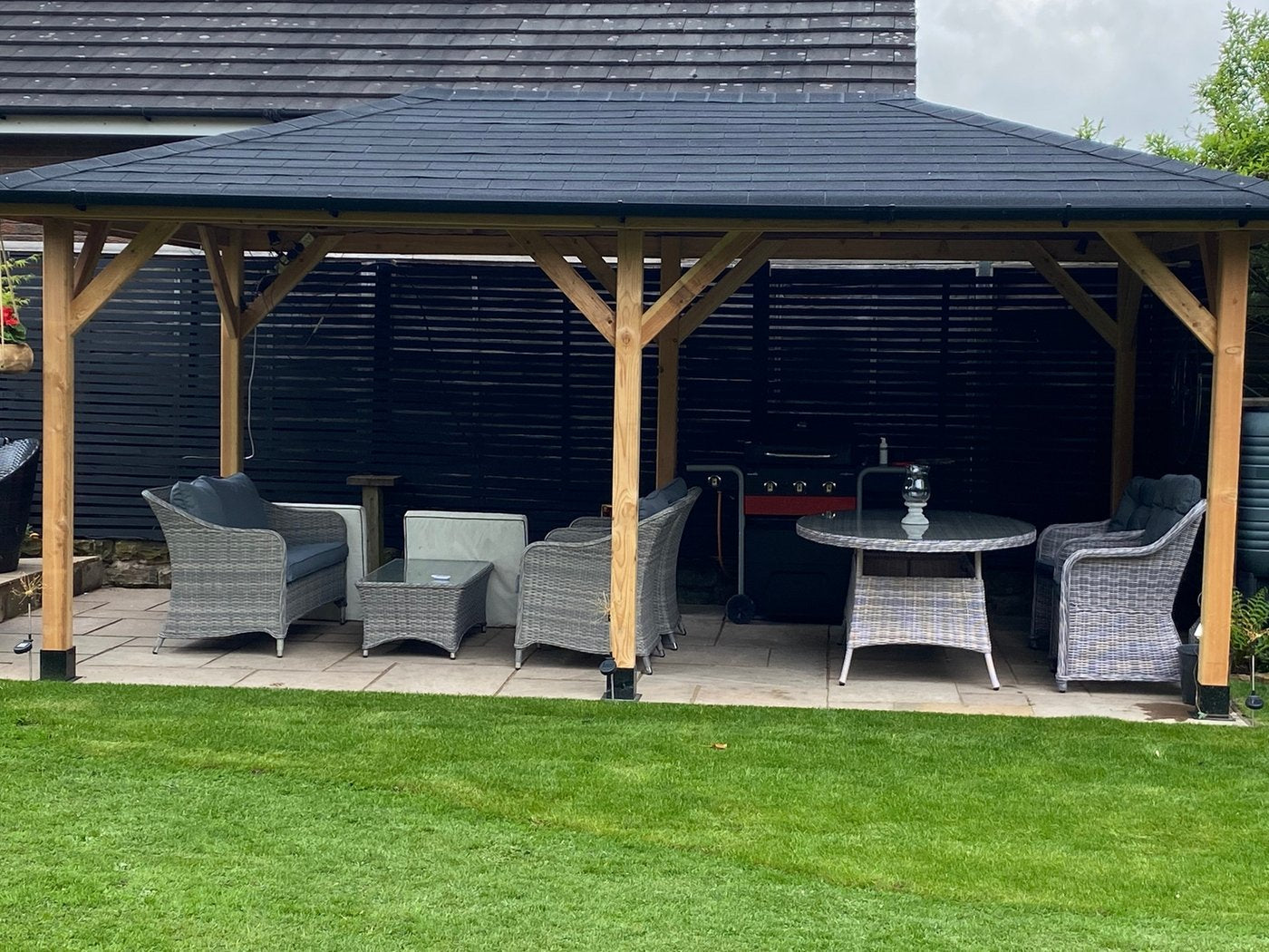 Corfu Douglas Gazebo 3.4 x 5.9m