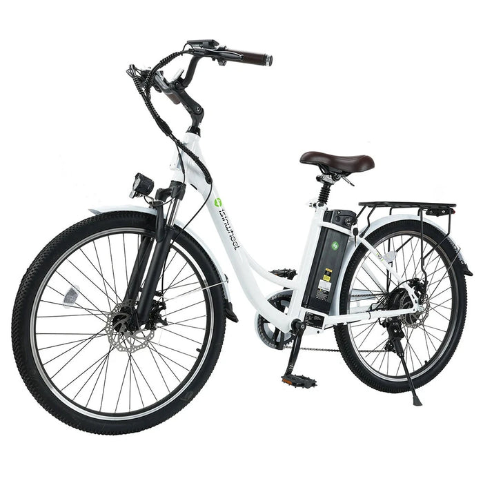 Isinwheel U2 26-Inch Electric Bike 350W Motor 36V 13Ah Battery Black