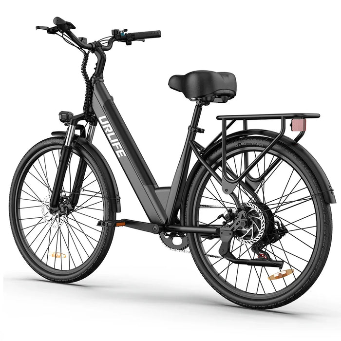 URLIFE E26 36V 250W Electric Bike with 26-inch Tires and 80KM Range
