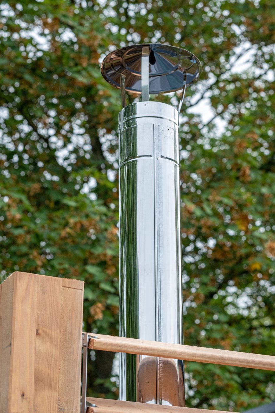 Barrel hot tub deluxe – Ø 2m