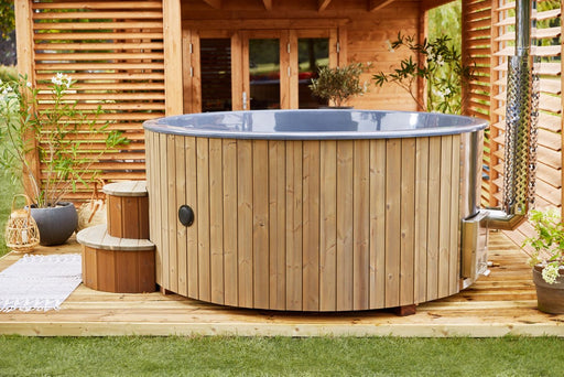 Barrel hot tub deluxe – Ø 2m