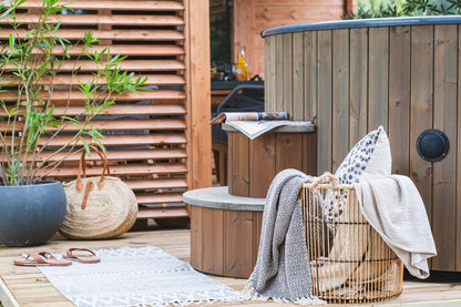 Barrel hot tub deluxe XL – Ø 2.2m