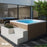 Drop Outdoor Hot Tub Accoya Skirting (Panels Only, Spa Sold Separately)