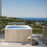 Drop Outdoor Hot Tub Accoya Skirting (Panels Only, Spa Sold Separately)