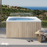 Drop Outdoor Hot Tub Accoya Skirting (Panels Only, Spa Sold Separately)