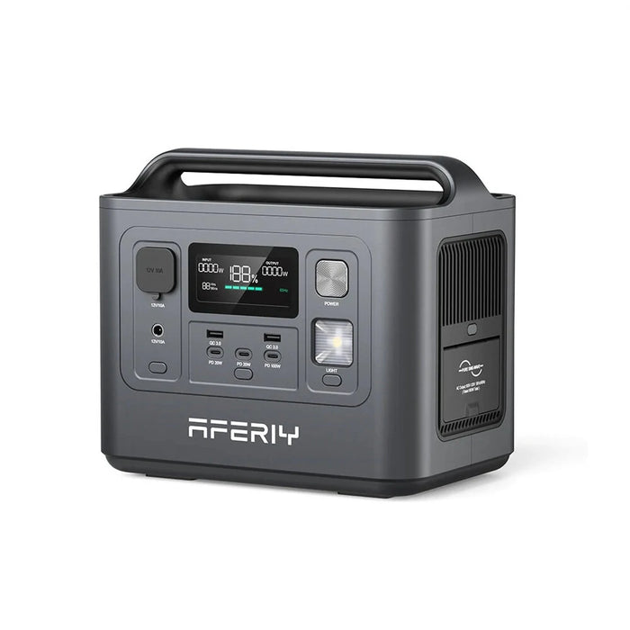 Aferiy P010 800W 512Wh LiFePO4 Portable Power Station with UK Plug