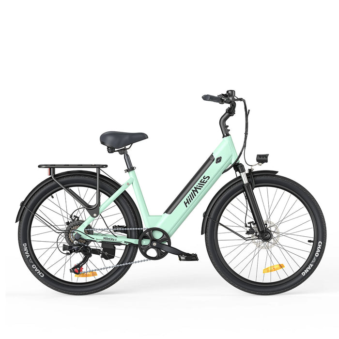 [EU DIRECT] HillMiles MileCity 1 Electric Bike 36V 13AH 250W Motor Recommended Top Speed 25KM/H 26inch 100KM Max Mileage 120KG Max Load Electric Bicycle