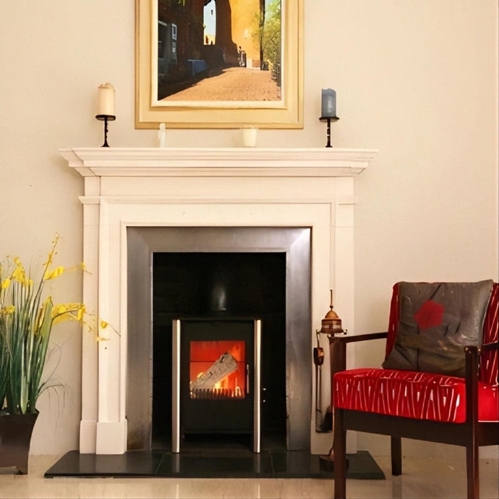 Esse 525 Wood Burning / Multi-Fuel Stove w/ Stainless Steel Legs