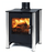 Esse 525 Wood Burning / Multi-Fuel Stove w/ Stainless Steel Legs