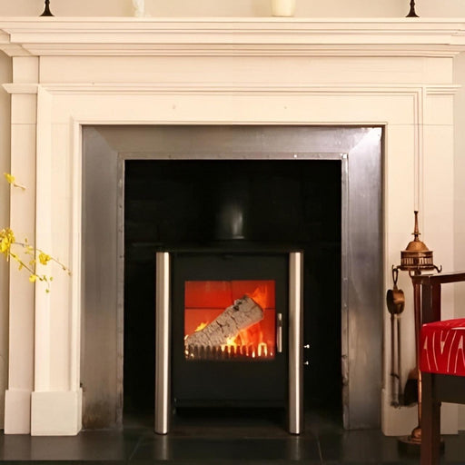 Esse 525 Wood Burning / Multi-Fuel Stove w/ Stainless Steel Legs