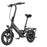 HillMiles Mile 1 36V 250W Electric Bicycle with 14-Inch Tires and 60KM Range